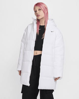 Nike Sportswear Therma-FIT offers Repel Windrunner Women's Hooded Parka Black White XS